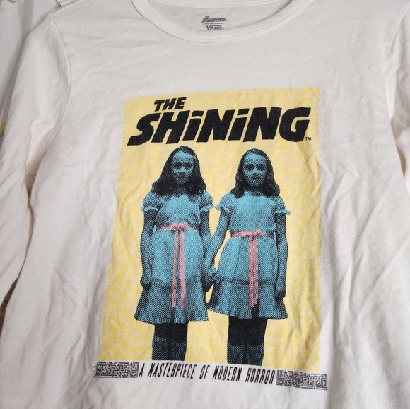 Vans x House of Terror The Shining Twins Tee Long Sleeve Sz Medium - Picture 5 of 8